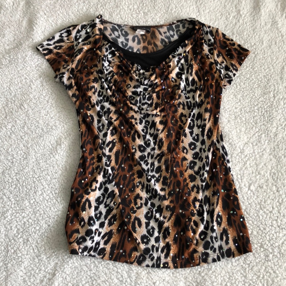 Animal Print Top